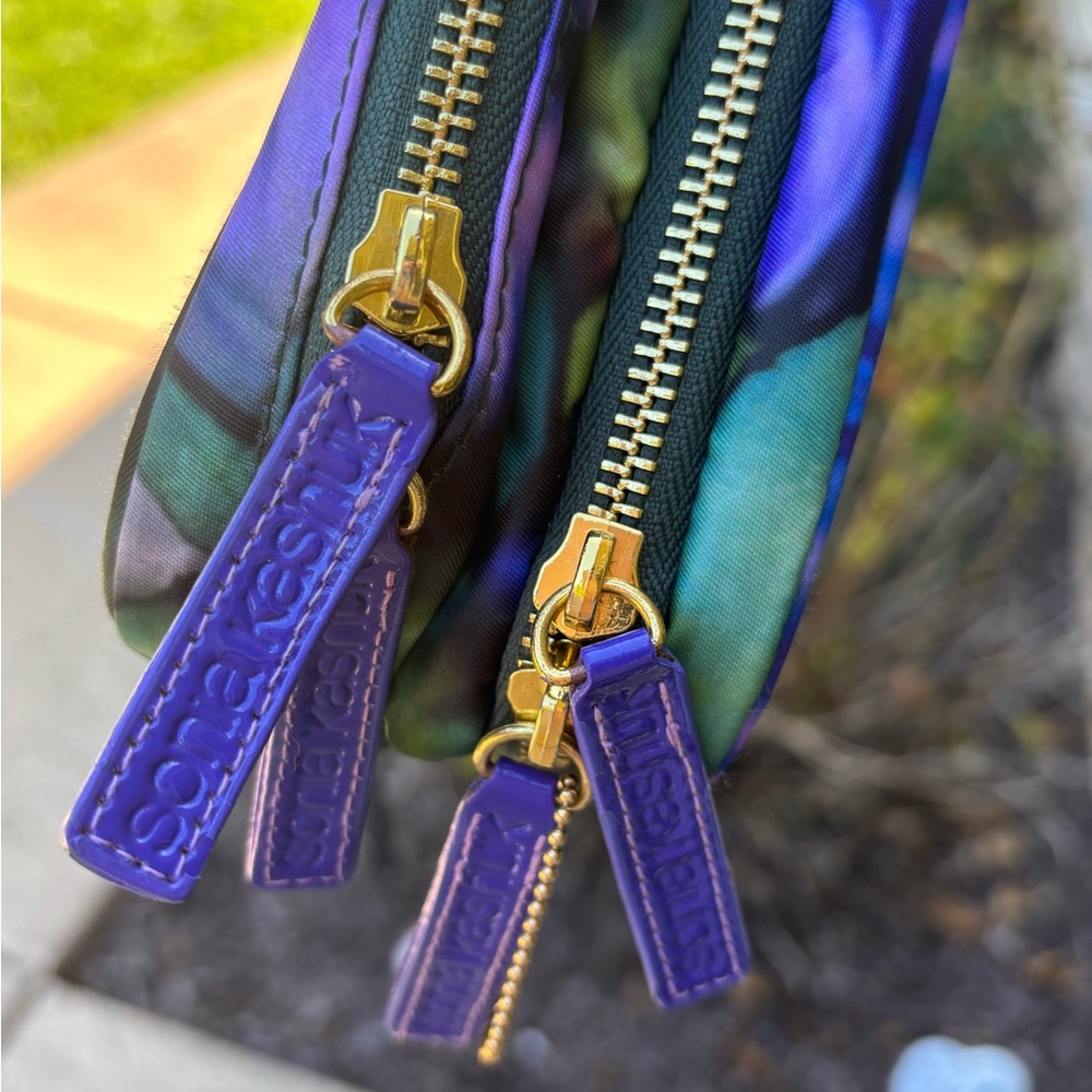 Sonia Kashuk Multicolor Floral Cosmetic Bag